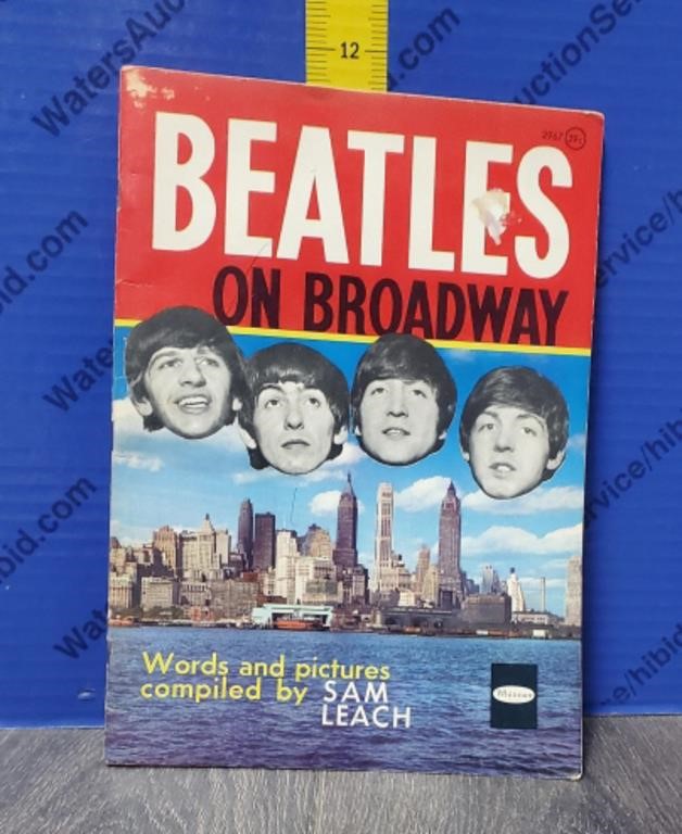 1964 BEATLES on Broadway Magazine.