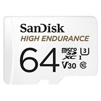 SanDisk 64GB High Endurance Video MicroSDXC Card