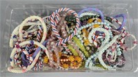 Large Lot Vintage To Now Beaded Necklaces