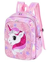 Girl's Sequins Sparkly Backpack