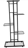 METAL 4 TEIR PLANT STAND 16 x65IN WHITE