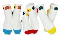 TEEHEE 3Pairs Women's Fuzzy Low Cut Slipper Socks