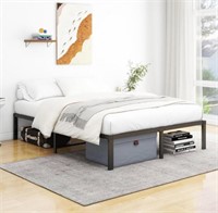 YUDA, 14 IN. QUEEN SIZE METAL BED FRAME