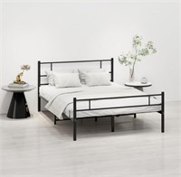 12 IN. FULL SIZE METAL BED FRAME, SIMILAR TO