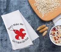 PWHAOO "Go Cajun On You" Crawfish Kitchen Towel