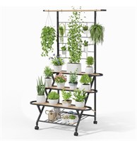 IDAVOSIC.LY METAL LARGE PLANT STAND