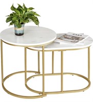 ABOXOO NESTING TABLE 19.7x19.7IN 23.6x17.3IN
