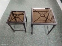 2 nice end tables