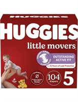 HUGGIES LITTLE MOVERS SIZE 5