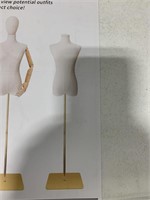 SHAREWIN, MANNEQUIN WITH GOLD METAL BASE