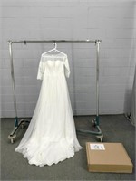 Davids Bridal Size 8 Ivory Wedding Dress Nwt