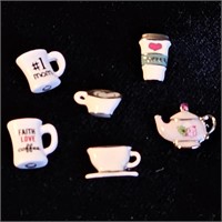 Origami Owl Charms - Coffee/Tea