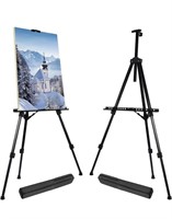 T SIGN ADJUSTABLE 21 TO 66IN REINFORCED ART EASEL