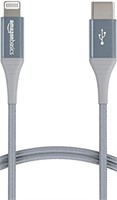 Basics USB-C to Lightning Charger Cable, Nylon