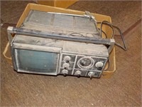 Vintage portable tv as is