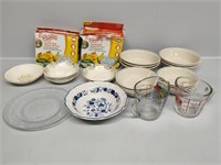 Corelle Bowls, Measuring Cups, and More
