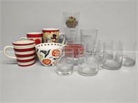 Coffee Mugs, Wine Glasses and Drinking Glasses