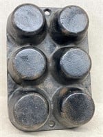 Cast-iron muffin mold