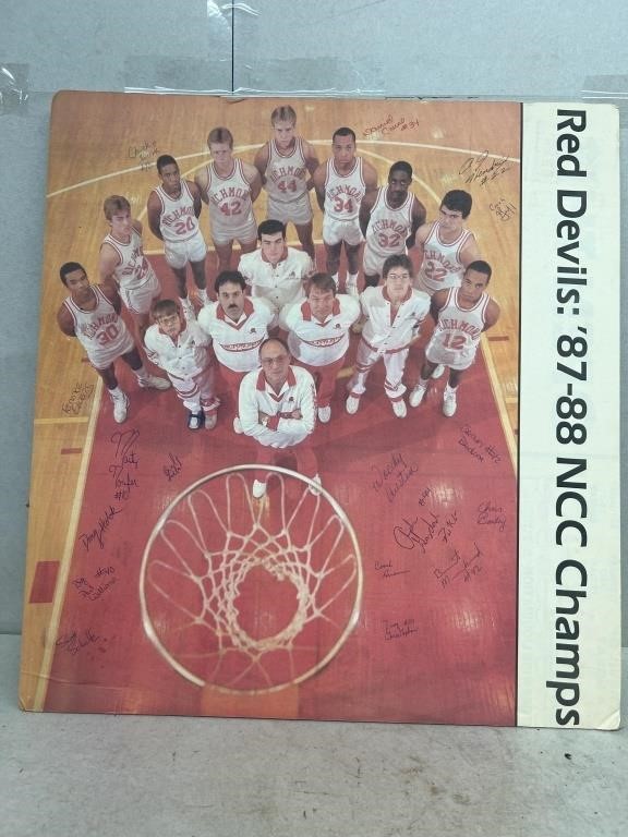 Richmond red Devils 1987 basketball NCC