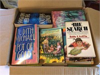 Box Full of Hard & Softback Cover Books