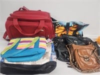 Insulated bags, and purses