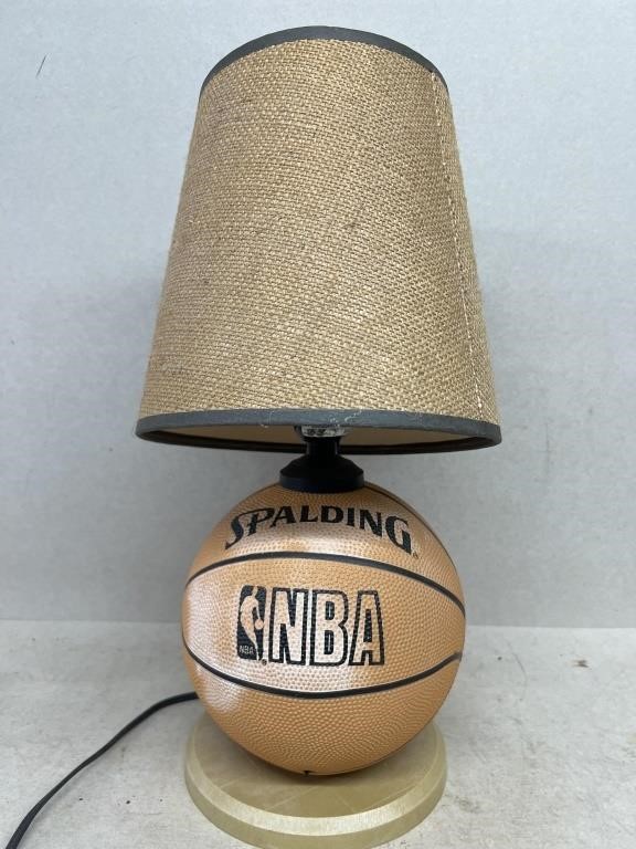 Spalding NBA basketball table lamp