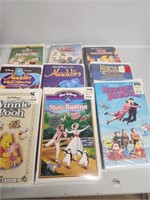 VHS Classic Disney movies