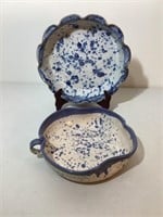 2 North Carolina Pottery Bowls