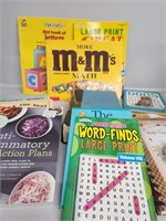 Children's books and puzzles
