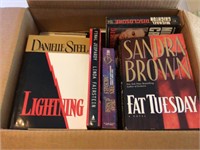 Box Mixed with Hard and Softcover Books
