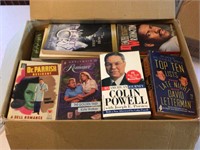 Box Mixed with Hard and Softcover Books