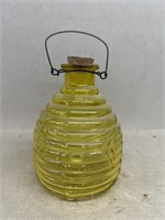 Wasp trap yellow bottle