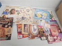 Cross stich magazines and more