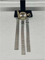 Silver tone watch bands, Brut Pocket Watch