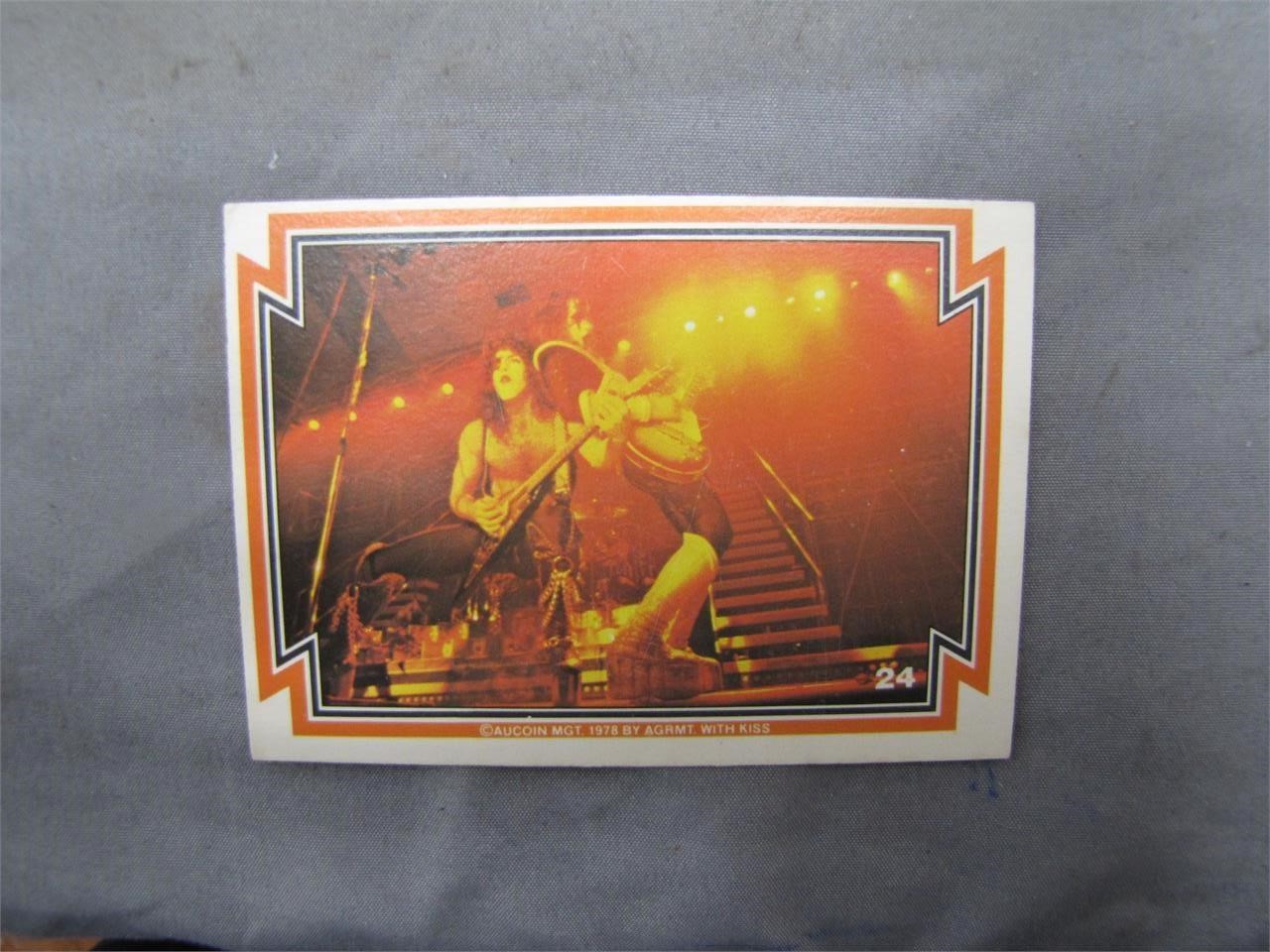 1978 Aucoin Mgt. KISS Collectible Card