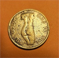 Naughty Heads and Tails Coin