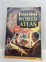 Fire stone world Atlas advertising map