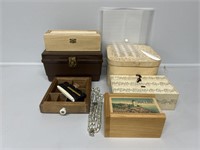 Sewing boxes -assorted sizes