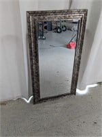 (1) Classic Smokey-design framed Mirror