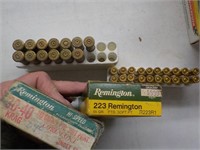 223 Rem and 30-40 Krag-brass and shells