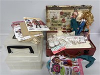Storage containers, Barbie and doll patterns