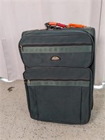 Used Samsonite Luggage Dark Green