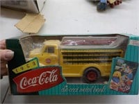 1943 Coca Cola diecast truck bank