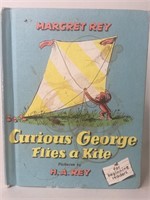 1958 Curious George Flies A Kite By Margret Rey