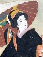 1953 Geisha Girl on silk