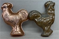 Copper chicken molds
