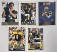 5 Brett Favre Sports Cards