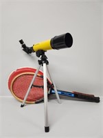 National Geographic Telescope, Tennis Rackets