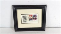 (1) Framed Commemorative Country Music Stamp