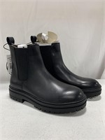 STEVE MADDEN WOMENS 8 LEATHER BOOTS